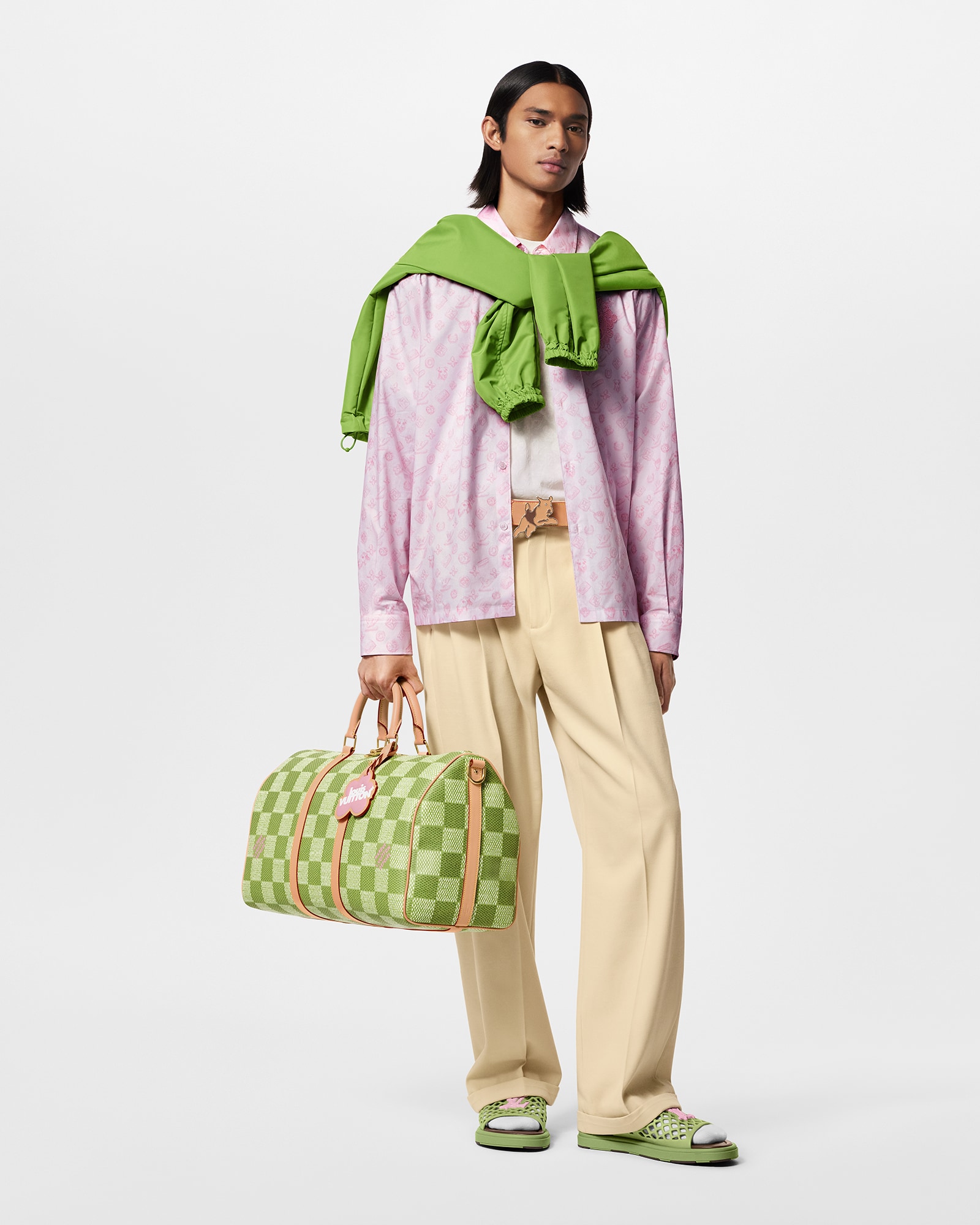 Monogram Fil Coupe Cotton T-Shirt - Ready-to-Wear | LOUIS